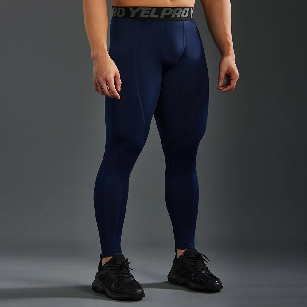 Herren BodyBuilding Pants Kompression Laufhose Sport Workout Leggings Private Label Fitness Tragen Sie Sport kleidung
