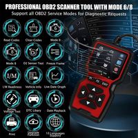 Herramienta de Diagnóstico Automotriz V519, Lector de Códigos OBDII de Sistema Completo, Escáner de Diagnóstico de Códigos de Error OBD2