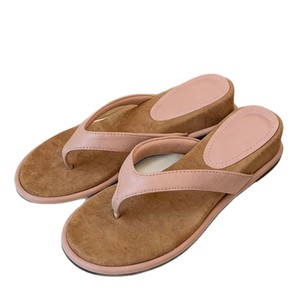 Sandales compensées pour femmes, hauteur 4,5 cm, antidérapantes, à entre-doigts, pour l'été et les vacances en extérieur - Product Image 5