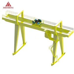 60t 70t 80t 90t 100t Double Girder Rail Travelling Gantry Crane With Advanced Technology