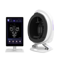 Analyseur de peau IA 8 spectres à vision complète, direct usine, appareil de détection d'hydratation et de pigmentation cutanée avec caméra industrielle pour salon
