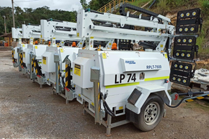 <span class=keywords><strong>Tour</strong></span> d'éclairage mobile <span class=keywords><strong>à</strong></span> mât hydraulique de 9 m pour la construction LED - Product Image 4