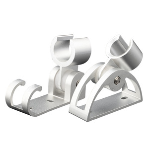 ที่ยึดฝักบัวอะลูมิเนียมแบบปรับได้ ฐานรูปตัว L สำหรับอุปกรณ์ห้องอาบน้ำ - Product Image 1