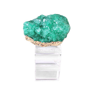 Anillo para Servilletas de Metal Glamuroso Hecho a Mano con Joyas, Disponible en Stock, para Decoración de Mesa de Fiesta - Product Image 1