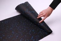 Rouleaux de revêtement de sol intérieur épais, imperméables et antidérapants en caoutchouc EPDM pour salle de sport, école, stand de tir – Épaisseur 3-12 mm