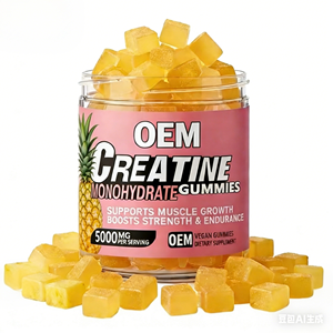 Gomme Pre-Allenamento OEM di Alta Qualità con Etichetta Privata, Creatina per Supporto Energetico e Muscolare per Atleti - Product Image 1