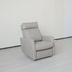 चीनी लिविंग रूम फर्नीचर pv चमड़े ग्रे बेल्ट टेलीस्कोपिक फुट पेडल रिमोट कंट्रोल समायोज्य बैकरेस्ट मल्टीफंक्शनल सोफा - Product Image 2