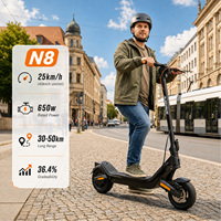 Trottinette électrique pour adultes, haute vitesse, longue portée, avec haut-parleur Bluetooth, contrôle par application, cadre pliable, stabilité améliorée, suspension