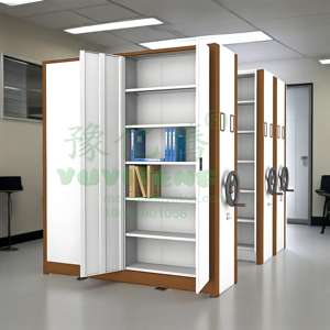 خزانة ملفات فولاذية متحركة ذات أدراج، خزائن ملفات مدمجة، رفوف للمكتبات - Product Image 2