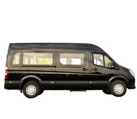 Nouveau minibus Foton avec 16 places, toit haut et moteur diesel Cummins, direction à gauche, transmission manuelle, prix