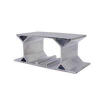 FU LUNG Piezas de Viga de Parachoques de Aleación de Aluminio para Automóviles, Mecanizado CNC, Serie 6063T5 6061T6 6000, Tolerancia del 1%, Temperatura T3-T8 TW