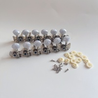 12-String Classical Guitar Tuning Pegs with Metal Nylon Plastic Knobs Stringed Instruments Parts & Accessories