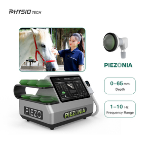 Appareil vétérinaire à ondes de choc piézoélectriques focalisées, 7 coussinets de <span class=keywords><strong>gel</strong></span> interchangeables, profondeur 65 mm, pour chevaux et chiens (système musculo-squelettique) - Product Image 2