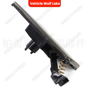 Reflector de parachoques para vehículo Wolf Lake, pieza de repuesto de luz lateral negra ABS para Vw Jetta Golf 1999 2006 - Product Image 5