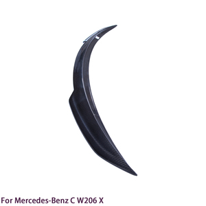 สปอยเลอร์หลังคาร์บอนไฟเบอร์ทรง X สำหรับรถยนต์ C-Class W206 4 ประตู ปี 2021-2025 - Product Image 6