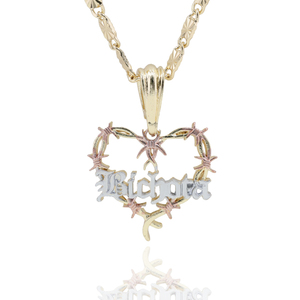 Campione Gratuito: Ciondolo Religioso Geometrico in Lega Placcata Oro 14K con Zirconi, Ispirato a <span class=keywords><strong>Karol</strong></span> G - Manana Sera Bonito - Idea Regalo - Product Image 6
