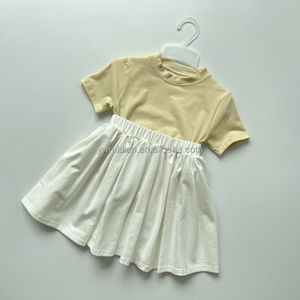 2023 <span class=keywords><strong>Jupe</strong></span> plissée en cuir pour filles 2 top32 en coton à manches courtes pour enfants couleur 0-16 <span class=keywords><strong>ans</strong></span> - Product Image 6