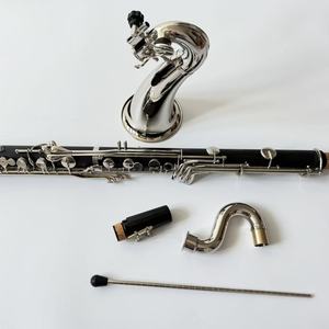 OEM-Fabrik Großhandel Produktion Harter Gummikörper Vernickelte Silberbeschichtung Tief-<span class=keywords><strong>E</strong></span> Bassklarinette - Product Image 3