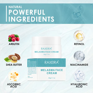 कार्बनिक शीआ मक्खन हाइलूरोनिक एसिड अर्बुटिन रेटिनॉल निनामाइड फेस क्रीम डार्क स्पॉट मेलास्मा चेहरे की सफेदी क्रीम - Product Image 4