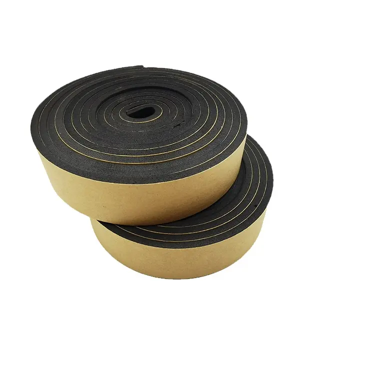 Epdm Sealing Pe Foam Tape Adhesive Rubber Door Seal Strip For Auto Car