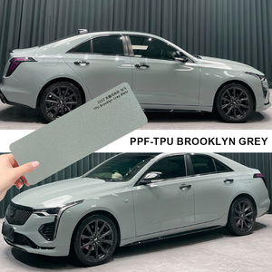 ฟิล์มกันรอยแบบเปลี่ยนสีได้ รุ่น XTFF TPU <span class=keywords><strong>BROOKLYN</strong></span> <span class=keywords><strong>GREY</strong></span> 7.5mil ขนาด 1.52*15 เมตร  ป้องกันรอยขีดข่วน ซ่อมแซมตัวเองได้ ป้องกันรังสียูวี เงางาม หรูหรา - Product Image 1
