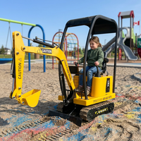 Manèges pour enfants : Machines à monnayer pour centres commerciaux et parcs, y compris des excavatrices pour enfants.