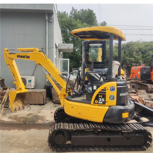 Mini-excavatrice hydraulique Komatsu 35, design compact, utilisation flexible, faible bruit, protection de l'environnement, bonne économie de carburant. - Product Image 2