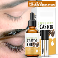 Huile de ricin biologique 4oz - Huile de ricin 100% pure pour la croissance des cheveux, des cils et des sourcils - Huile de ricin noire jamaïcaine pressée à froid