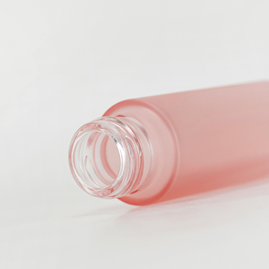 Flacon en <span class=keywords><strong>verre</strong></span> translucide rose brillant mat de 30 ml - Product Image 5
