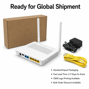 โมเด็มออปติคอลความถี่เดียวมือสอง พร้อมพอร์ต 4fe+2Tel+USB XPON 2.4G HG8346M WiFi ONU Router FTTR - Product Image 4