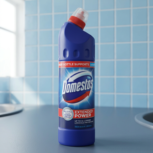 Limpiador de inodoro Domestos 500ml, 24 botellas/cartón Hecho en Vietnam - Product Image 3