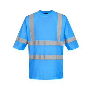 Chemise de sécurité réfléchissante de qualité supérieure, vêtements de travail haute visibilité, 100% polyester, certifiée ANSI/ISEA 107, pour hommes - Product Image 1