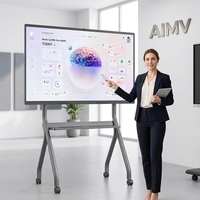 Tableau interactif intelligent 65/75/86 pouces pour l'école - Prix compétitifs - Écran plat interactif éducatif