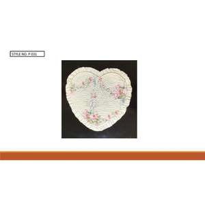 Sets de table en coton matelassés faits main, lavables, motif cœur, style moderne à carreaux pour cuisine et restaurant - Product Image 3