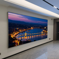 Mur vidéo Micro LED 4K 8K P1.87 Ultra HDR pour intérieur avec animations graphiques pour métro, magasins de détail et centres commerciaux