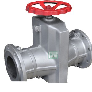 Vanne manuelle en caoutchouc DN125 pour usage industriel, vanne de régulation pour milieux à température normale - Product Image 5