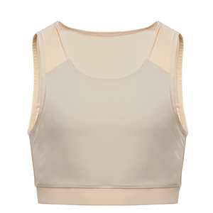 ZN Women Tomboy <strong>Lesbian</strong> Chest Binder Strap Short Pullover Tank Top Vest Corsets and Bustiers Top for FTM TS - Product Image 5