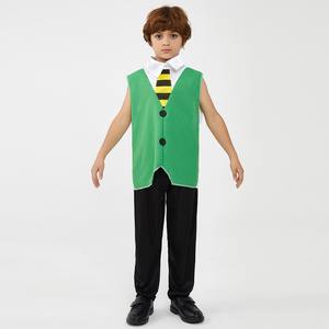 ชุดตัวตลกสำหรับเด็กชุดวันฮาโลวีนการแสดงบนเวทีสำหรับเด็กภาพยนตร์ชุดตัวตลกสำหรับภาพยนตร์อัศวินดำสีม่วงเข้มใหม่100% โรงงานโดยตรง - Product Image 4