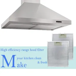 Replacement Premium Kitchen 3 4 5 Layers Cooker Range Hood Metal Grease Filter