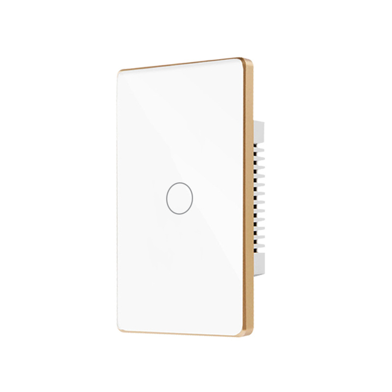 120-Metal Frame-White 1 gang
