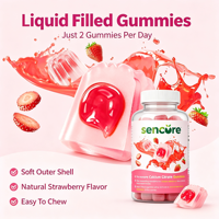 Gummies au collagène pour la repousse des cheveux, supplément de vitamines C et E pour la beauté de la peau et des ongles des adultes