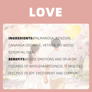 Auf Lager 10ml 100% Reines Natürliches Palmarosa Benzoe Hautpflege-Mischöl Unterstützt OEM - Product Image 2