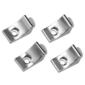Support d'étagère à ventouse en alliage de zinc pour cloison en verre, quincaillerie d'armoire - Product Image 2