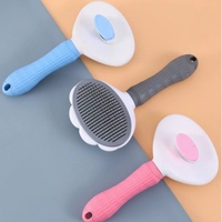 Brosses auto-nettoyantes pour chiens, chats, outil de toilettage, élimine doucement la sous-couche lâche
