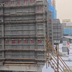 قوالب الألمنيوم مسبقة الصنع للوحات الخرسانية وأعمدة الخرسانة، نظام قوالب الألمنيوم للألواح للبناء - Product Image 2