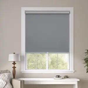 Full Blackout Or 50% Blackout Roller Blinds For Bedroom And Office