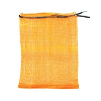 Sac d'emballage de fruits sac en maille d'ail sac en filet en stock cordon de serrage Durable Leno fruits légumes oignon pomme de terre chou sac en PP