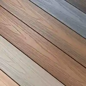 Piastrelle per pavimenti per esterni in composito di plastica di legno di stile di lunga durata facili da installare
