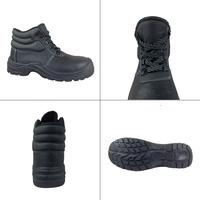 Chaussures de sécurité pour homme à embout d'acier, semelle en PU injectée, chaussures de travail de sécurité, chaussures de sécurité unisexes pour travaux industriels, chaussures de sécurité pour soudeurs