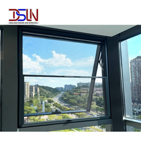 Ventanas Abatibles de Aluminio Residenciales Personalizadas, con Vidrio Templado Insonorizado y Resistente a Impactos, Tipo Toldo, Personalizables para Interiores
